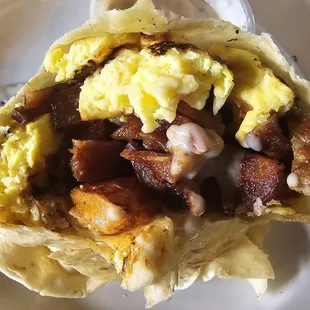Breakfast burrito