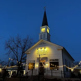 Belfre Kitchen on a spring night