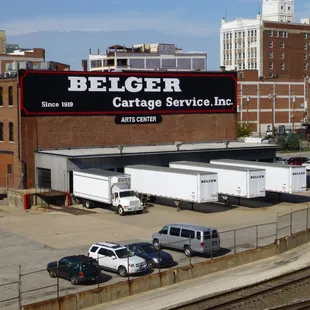 View of Belger Arts Center from Main Street