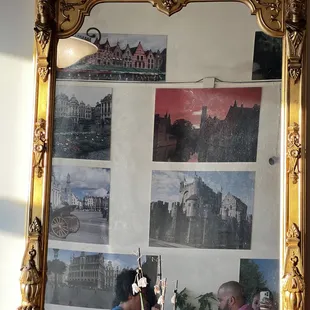 Ornate frames I really loved.