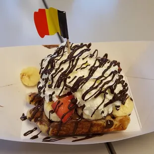 Oh la la waffle - there really are not sufficient words to describe how good this tastes.