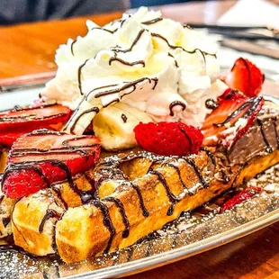 Strawberry Banella Waffle