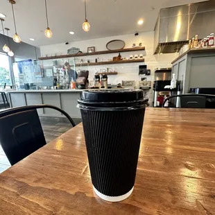 Stunptown coffee to go. Love these to go cups.