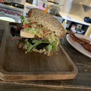 Pico guacamole chicken sandwich