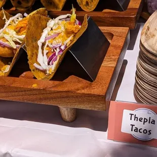 Thepla Tacos -- Super Delicious