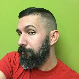 Freshly trimmed