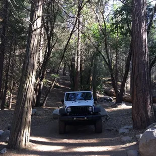 Front view of our campsite.