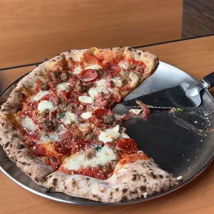 pizza, food