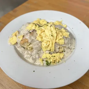 Biscuits and gravy