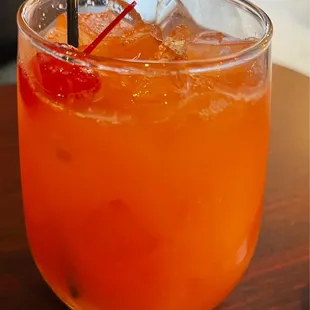 Rum runner 12.00 and tasted fine nothing special