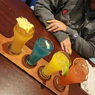 The flights were great