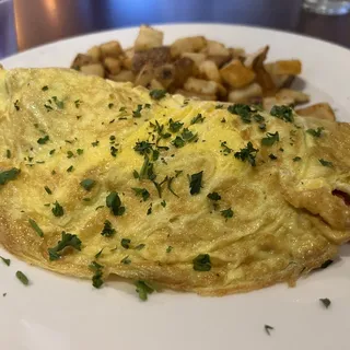 Roasted Veggie Omelet