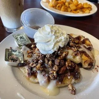 Cinnamon Bun Waffle