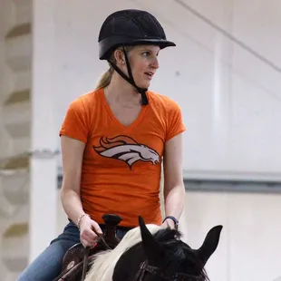 Every riding lesson is customized to fit the needs, goals, and experience of the student.