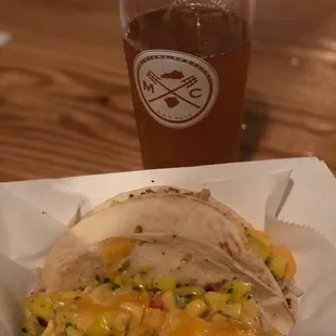 There fish tacos are great