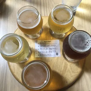 Beer flight