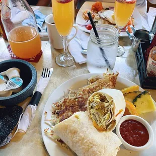 Breakfast burrito