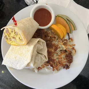 Breakfast burrito