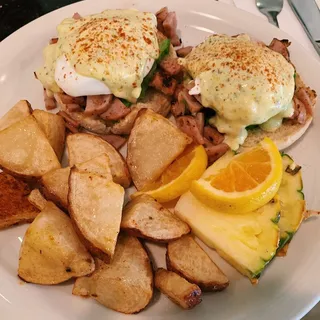 Chicken Apple Sausage Benedict