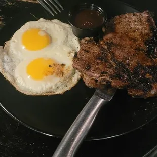 Steak &amp; eggs