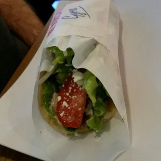 Beef and Lamb Gyro Sandwich