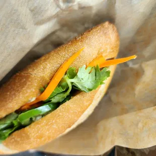 Upside-down Bahn Mi
