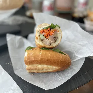 Banh Mi perfection. Embrace the smokiness