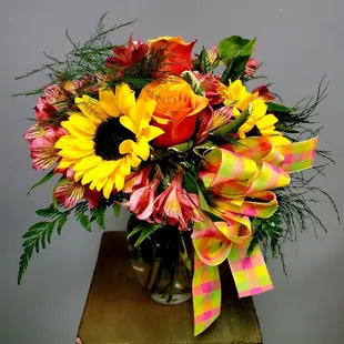 Requested the $35 fresh cut bouquet for delivery!