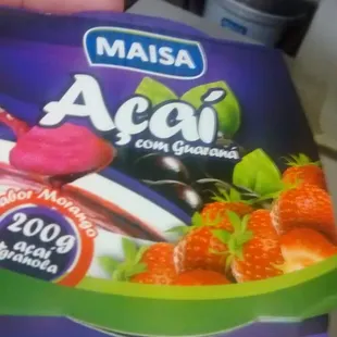 Acai and granola ypgurts. Loolwd interesting. Not cheap thoufh at aroind $4 a pop.