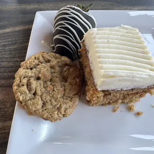 Desserts from mothers day buffet