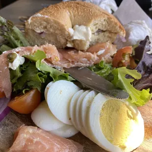 Bagel &amp; Lox. Bagel was ruffffff.