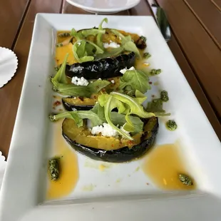 Acorn squash appetizer