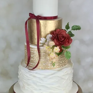 a wedding cake