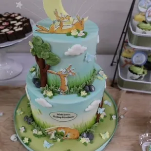 Guess How Much I Love You Themed Cake by Thena