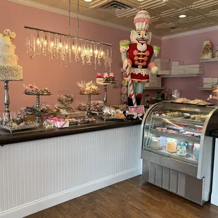he bakery counter