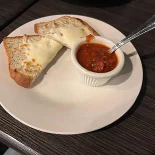 Gluten free garlic bread