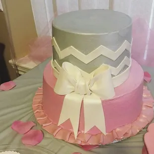 My beautiful baby shower cake.