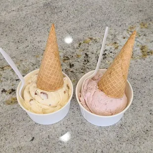 Butter Pecan and Strawberry Basil  03-06-2021