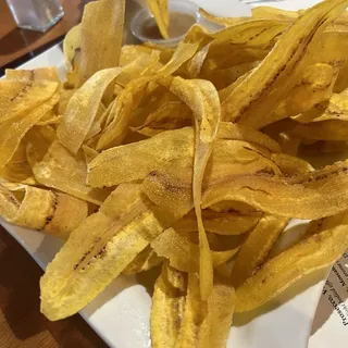 Mariquitas de Platanos Verde
