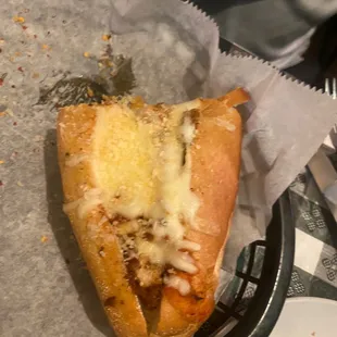 Chicken parm sub (half)