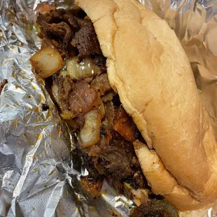 Southwest Steak and Cheese