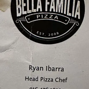 Wood Fired Pizza