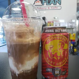 Treat yourself to a refreshing fusion of Cuban Iron Beer Soda and creamy ice cream at Bella Flan. Beat the heat with this must-try delight!