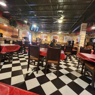 interior, sushi and sashimi