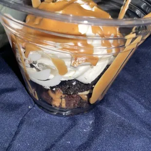 Chocolate peanut butter bombe