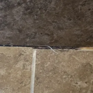 Instead of professionally fixing the time problems they used silicone