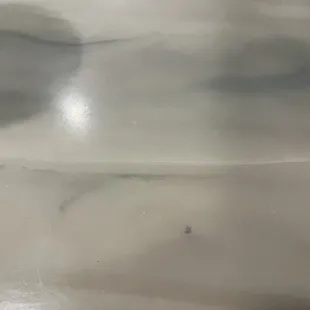 a closeup of a polished concrete floor
