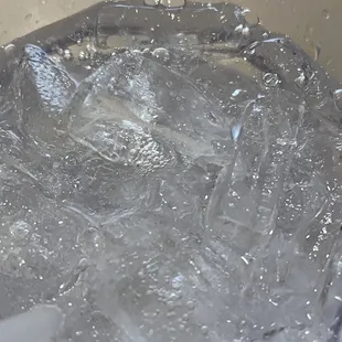 Sprite with ice.