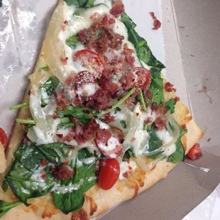 California pizza is delicious!