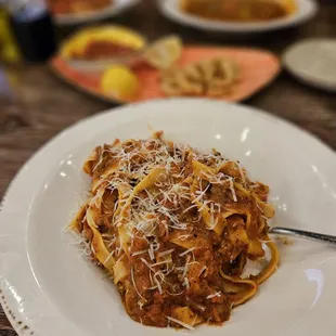 Pasta bolognese